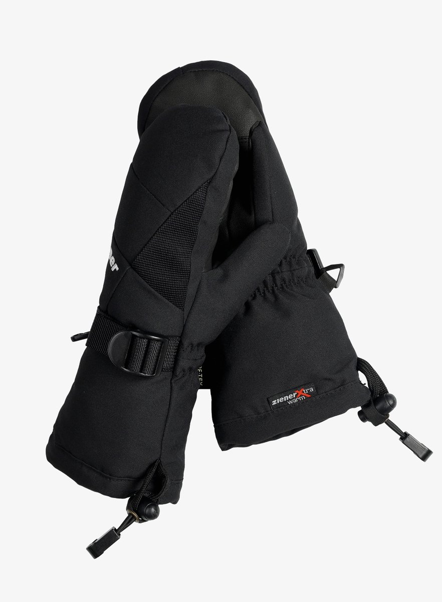 Ziener Lanic GTX Kinder Mitten Junior Zwart