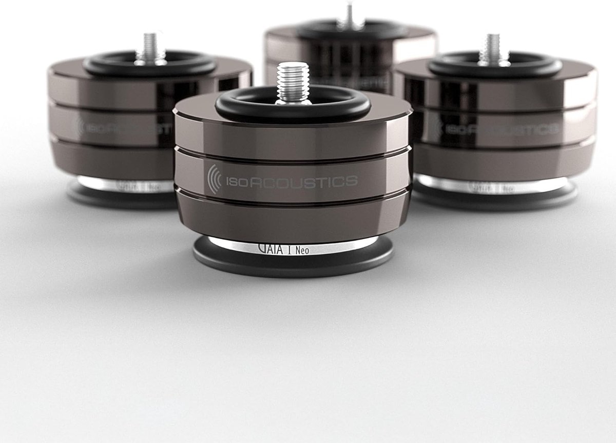 IsoAcoustics GAIA-I Neo - Donker Chroom (4 stuks)
