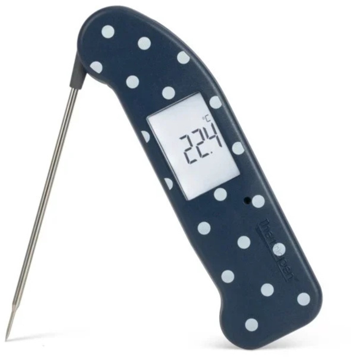 Thermapen ONE Polka Dot Midnight-Blue - Limited Edition - Digitale Keukenthermometer
