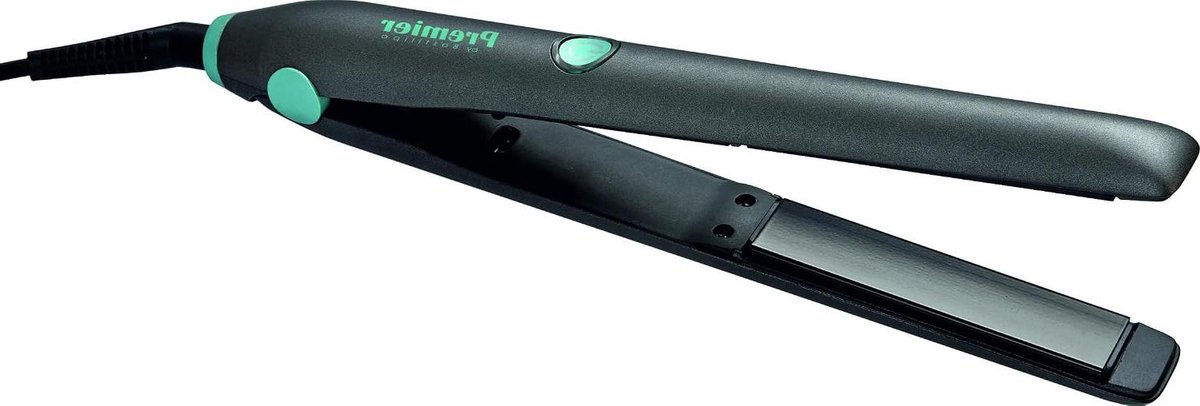 Stijltang - Haarstyler - Glad haar creëren - Grafiet keramische coating - 25x100mm platen - Zwart