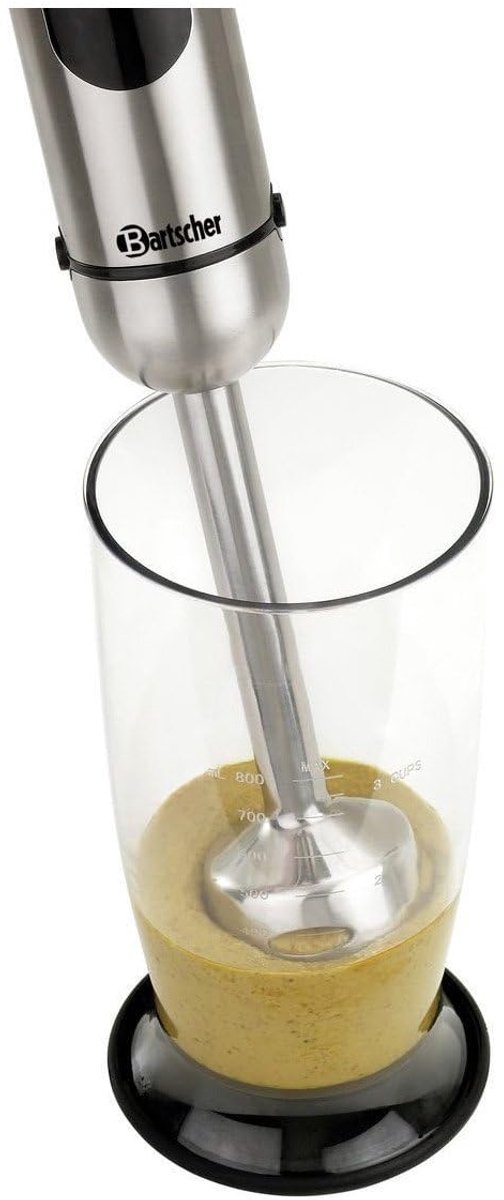 Staafmixer - Keukenmixer - Eten Bereiden - Multifunctioneel - 41 cm - Zwart — afbeelding 4