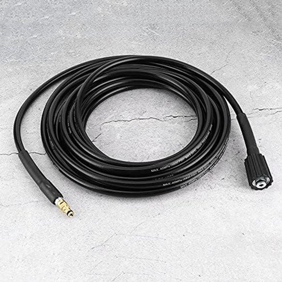 40 Meter Hogedrukreinigerslang - Knikbestendig - Autowasslang voor Hogedrukreinigers - 5800Psi - Reinigingsrubberen Pijp - Geschikt voor Autowassen - K2 K3 K4 - 49.2 Voet (8 meter)
