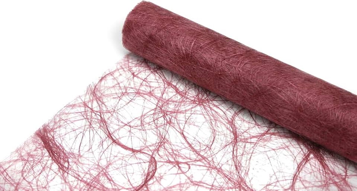 Fleece (decoratieve tafelloper, tafelband) 30cm/5m in Old Roze/Old Roze 3050