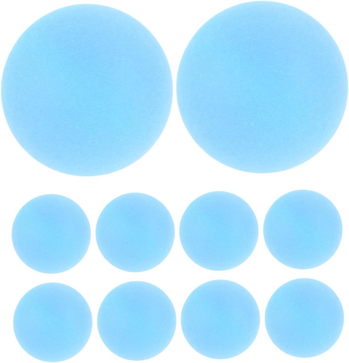 Tafeltennisballen - Pingpong ballen - Sporttraining Spellen - Mat Oppervlak - 100 Stuks 40 Mm - Hemelsblauw