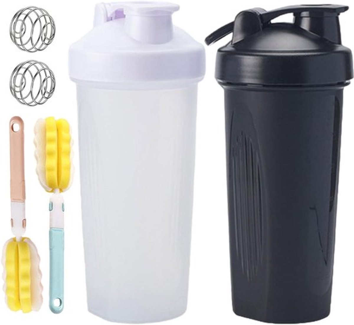 Shaker beker voor eiwitshakes en sportdranken - BPA-vrij - 500ml