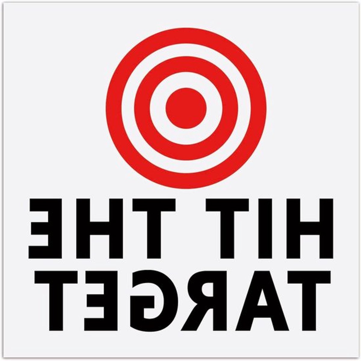 - Toiletstickers - Toilet doelgericht - Rood - Bullseye patroon - 10 stuks stickers - Geschikt voor potje plas training urinoir toilet - Kleur: rood 2 lussen.