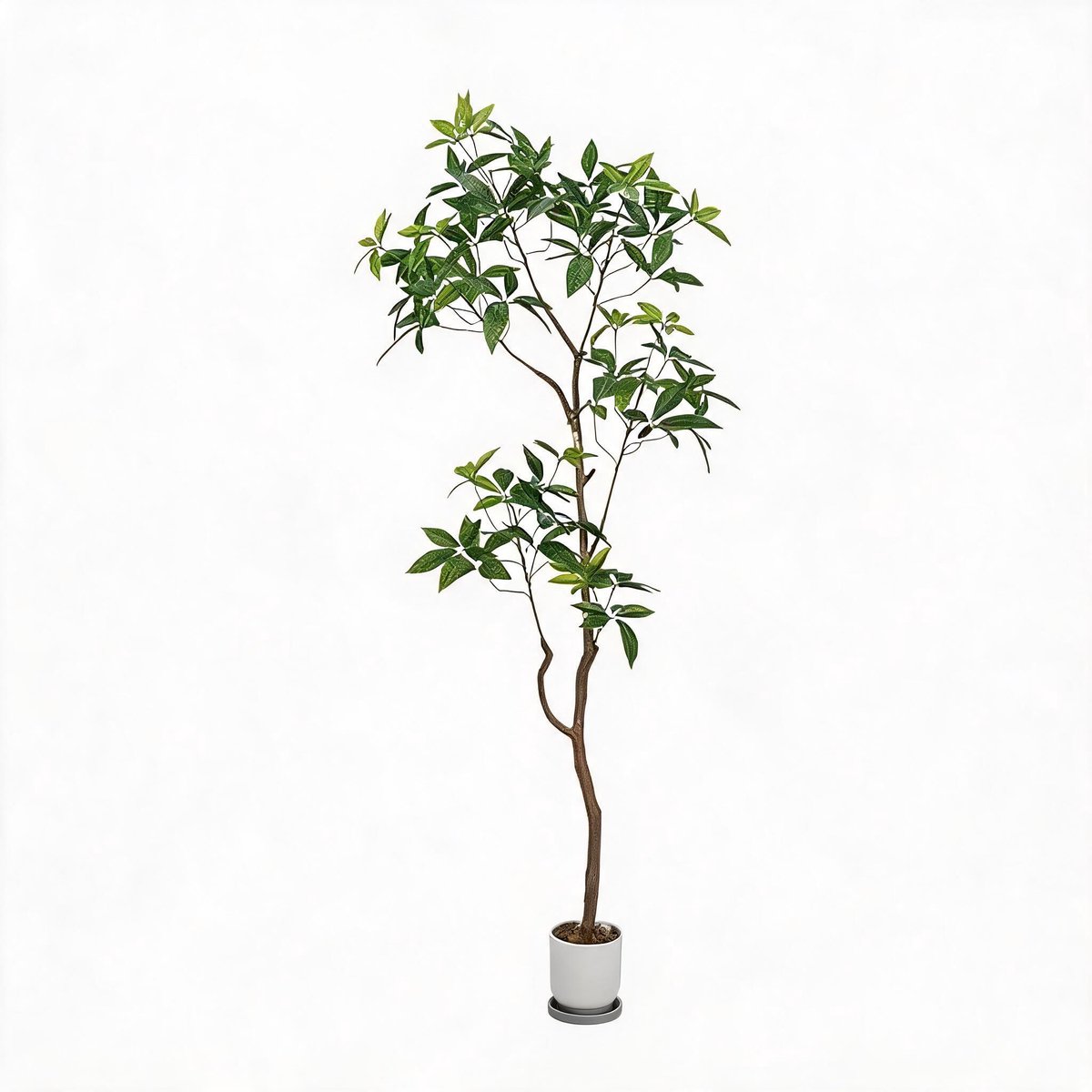 HOERFURIY - Kunst Schefflera Parapluboom 160cm - Vloerplant - Kantoor