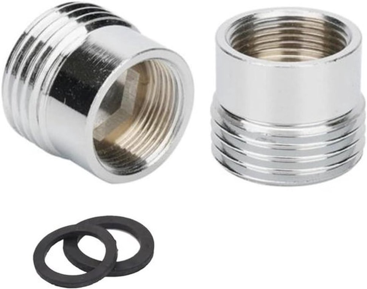 Messing vrouwelijke NPT kraanadapter voor G1/2" waterslang - Tuinslang waterzuiveraar aansluiting