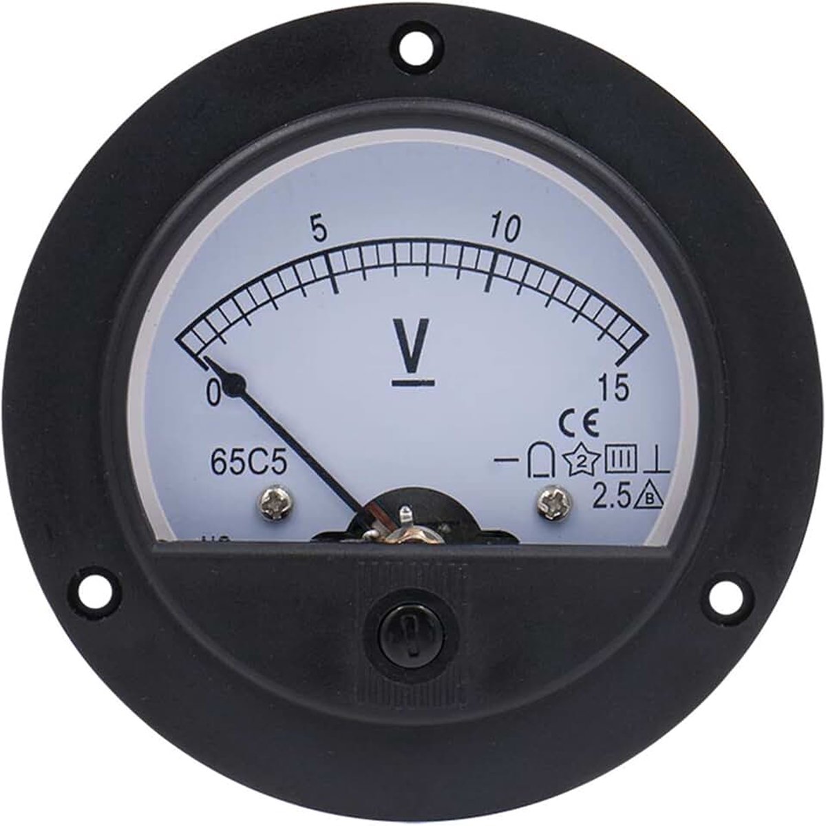 DC 0-15V Analoge Paneelmeter Voltspanningsmeter Analoog Voltmeter