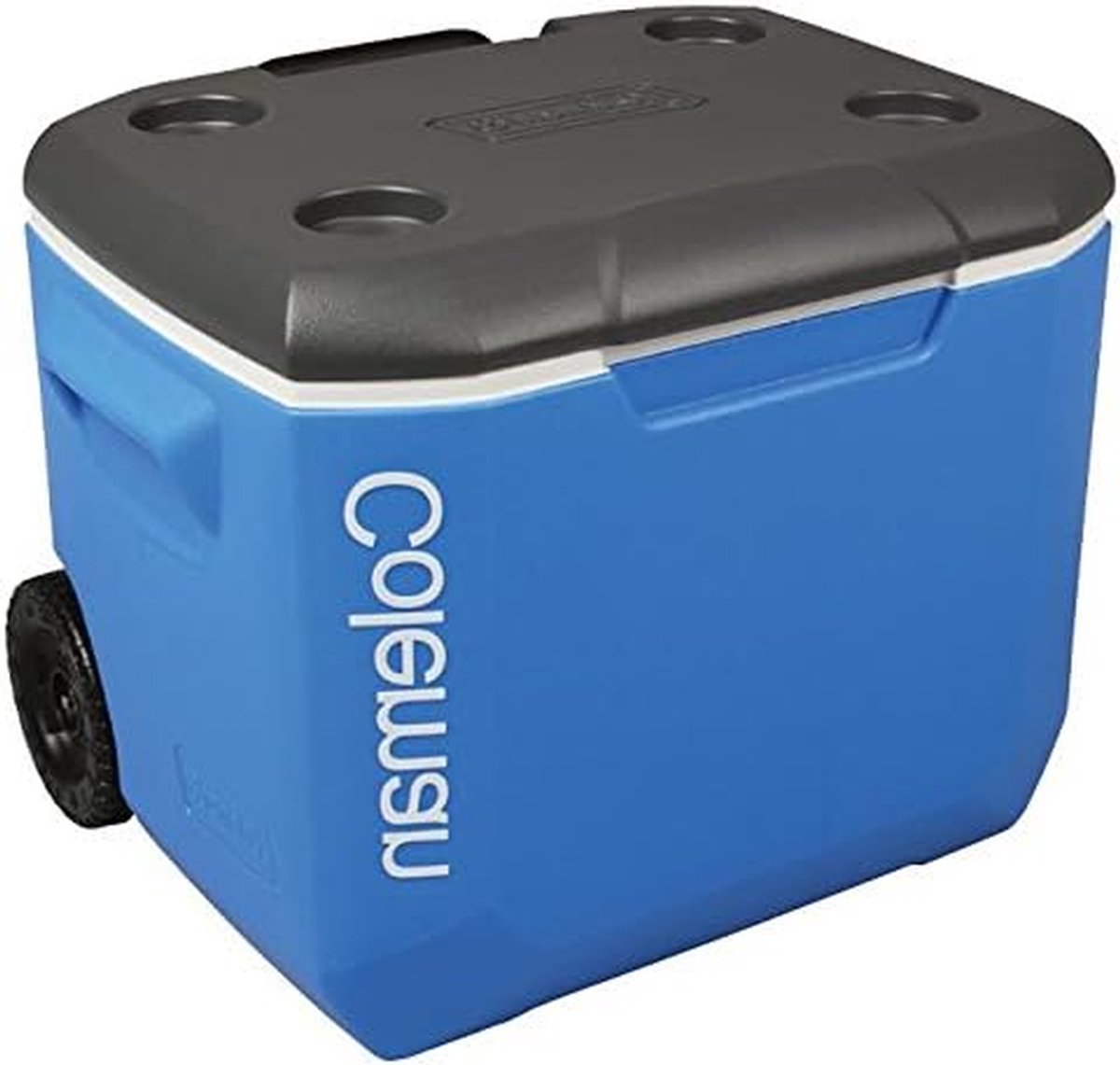 Koelbox - Kampeerkoeler - Buitenactiviteiten - Extra zitplaats - 56 Liter - Tricolore