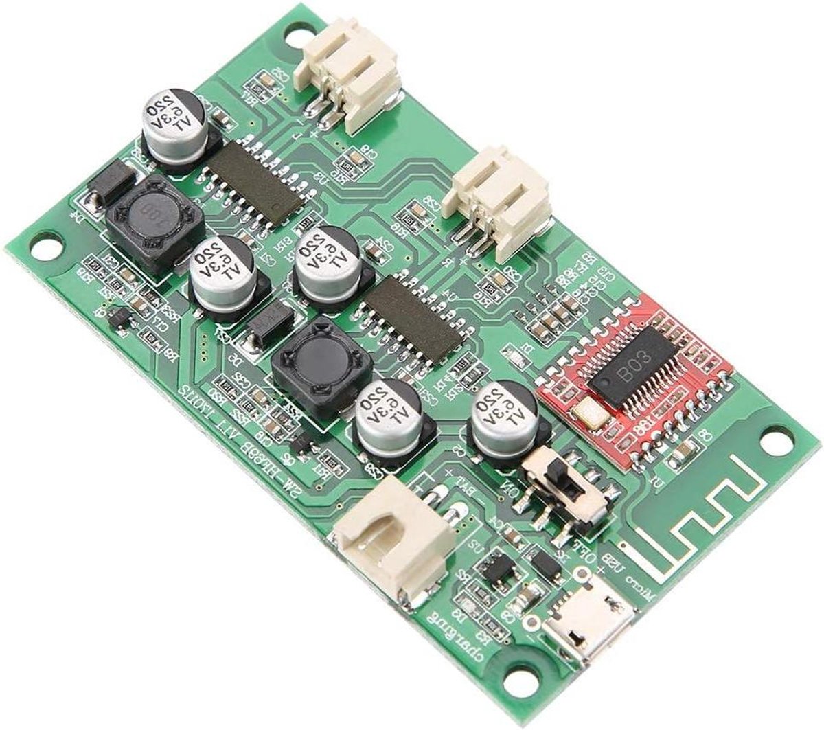 Bluetooth Versterker Board - Audio Versterker Hifi Module - DIY Speaker Projecten - Dubbel Kanaal Stereo