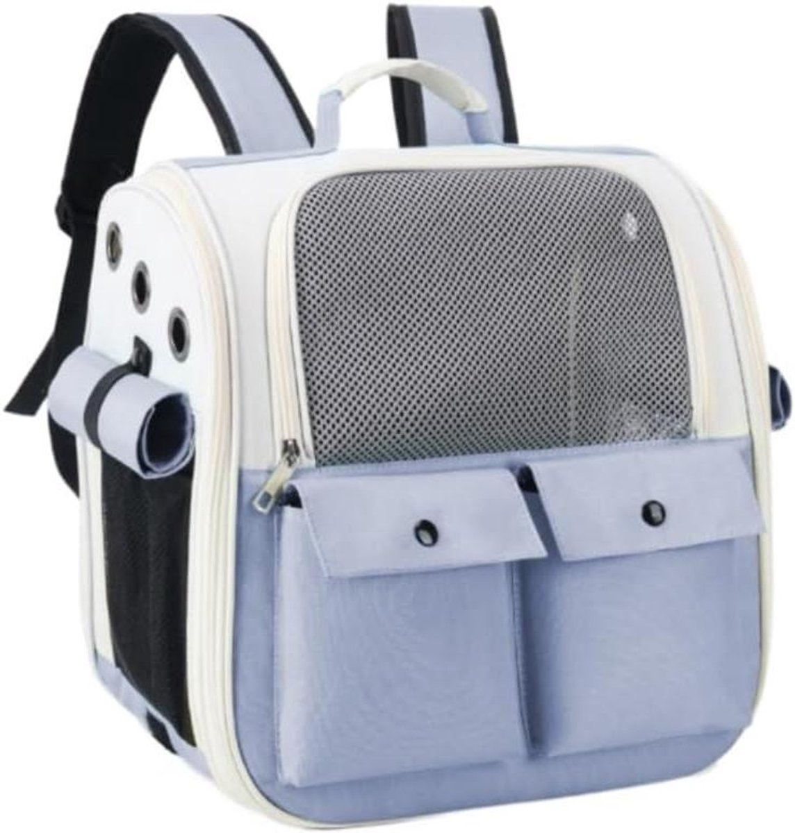 Huisdierrugzak Drager - Reistas Huisdier - Reizen met Huisdier - Opvouwbaar Ventilatieontwerp - 36x25x38cm - C