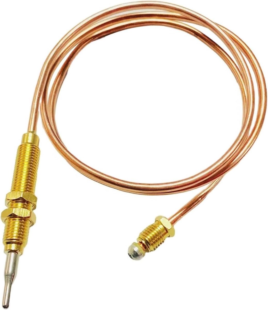 Thermokoppel - Gaskachelonderdeel - Gasapparaten Repareren - Hooggevoelige Sonde - 150 cm - Metaal