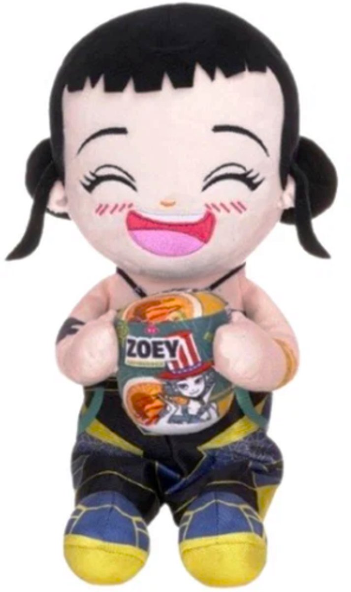 Zoey K-Pop Demon Hunters Pluche Knuffel 30 cm - Kpop Demon Hunters Plush Toy - Bekend van de Netflix Film