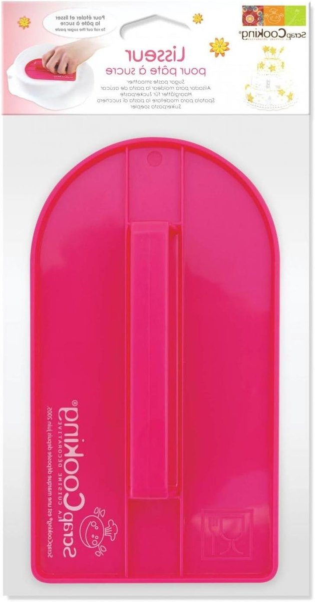 Suikerpasta Styler - Glazuur Gereedschap - Taart Decoreren - Glad Maken Decoraties - 22 cm - Meerkleurig