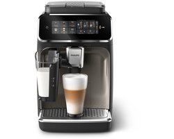 Philips 3300 Series LatteGo EP3347/90 - Espressomachine - 5 Soorten Koffie + Heet Water - Zwart / Chroom - + AquaClean Filter