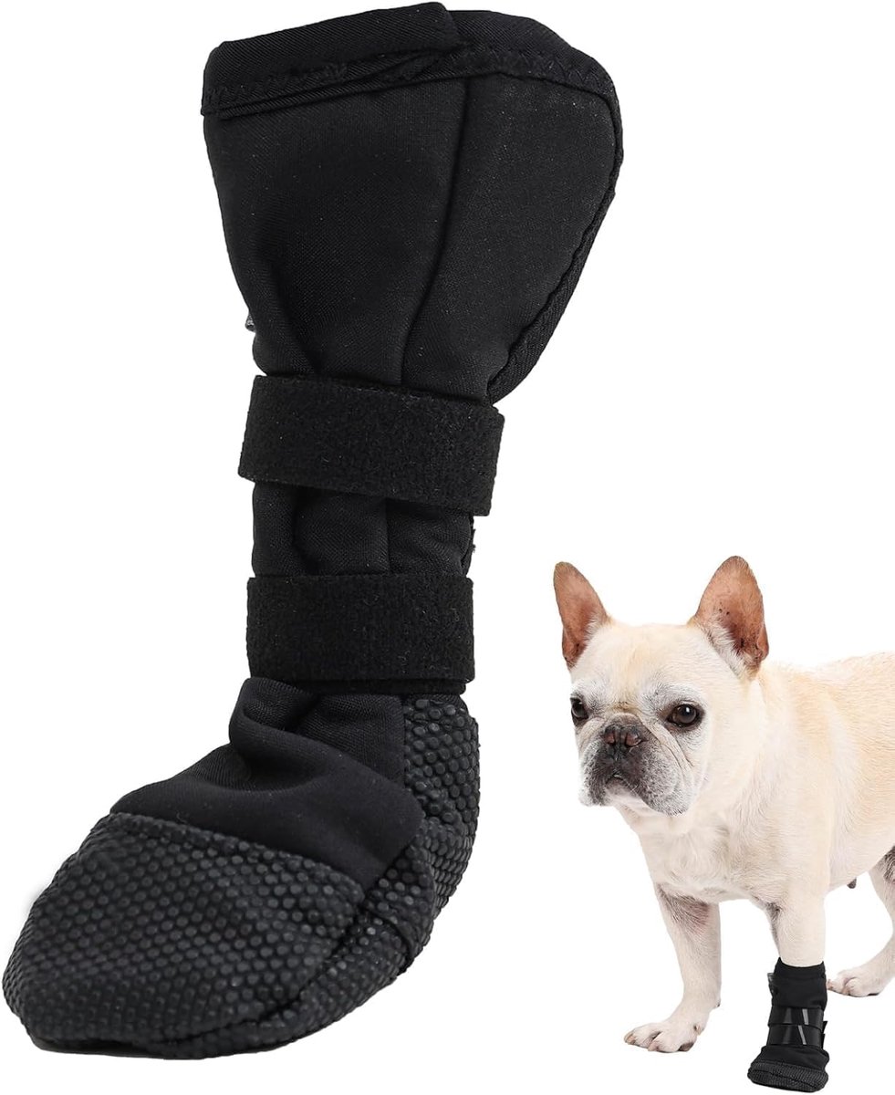 Hondenlaarzen voor wonden – Antislip en ademende pootbeschermers voor honden, beschermende pootkussens voor sneeuw, warmte en herstel (M)