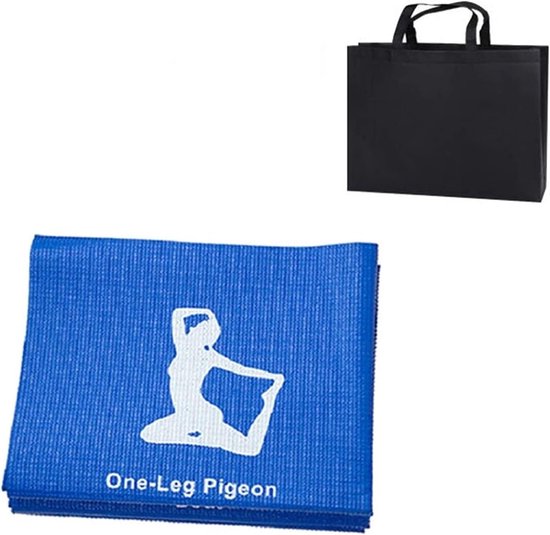 Opvouwbare Yogamat - Oefenmat Vloermat - Fitness Training - Extra Dik Antislip - 173 x 61 cm - Roze — afbeelding 5