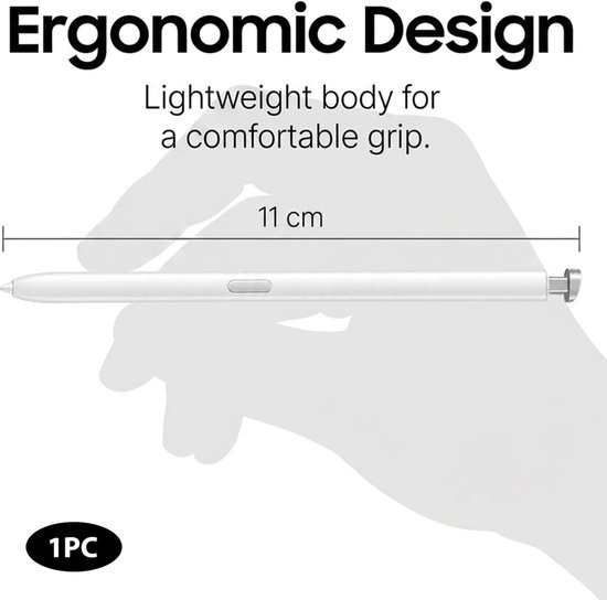 Pen Stylus voor Galaxy S26 Ultra, vervangende pen compatibel met Samsung Galaxy S26 Ultra, SPen vervangende touch pen met hoge gevoeligheid, wit — afbeelding 4