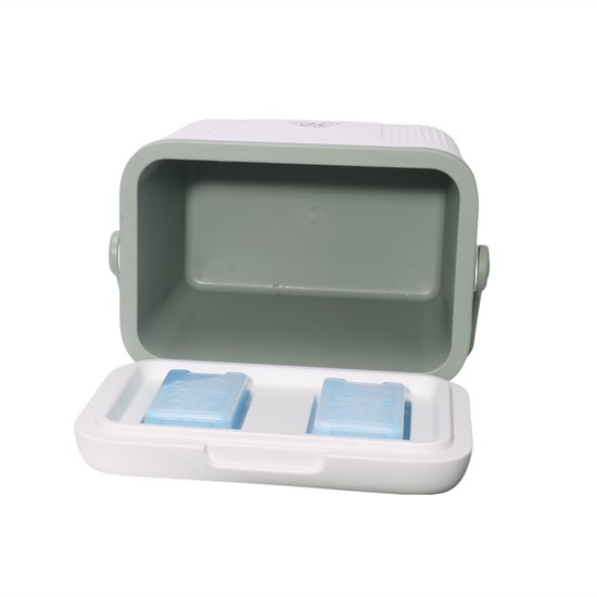 Ceruzo Koelbox 25 Liter - 2 Koelelementen in Deksel - Creme Wit OlijfGroen -Ruim van Ceruzo — afbeelding 5
