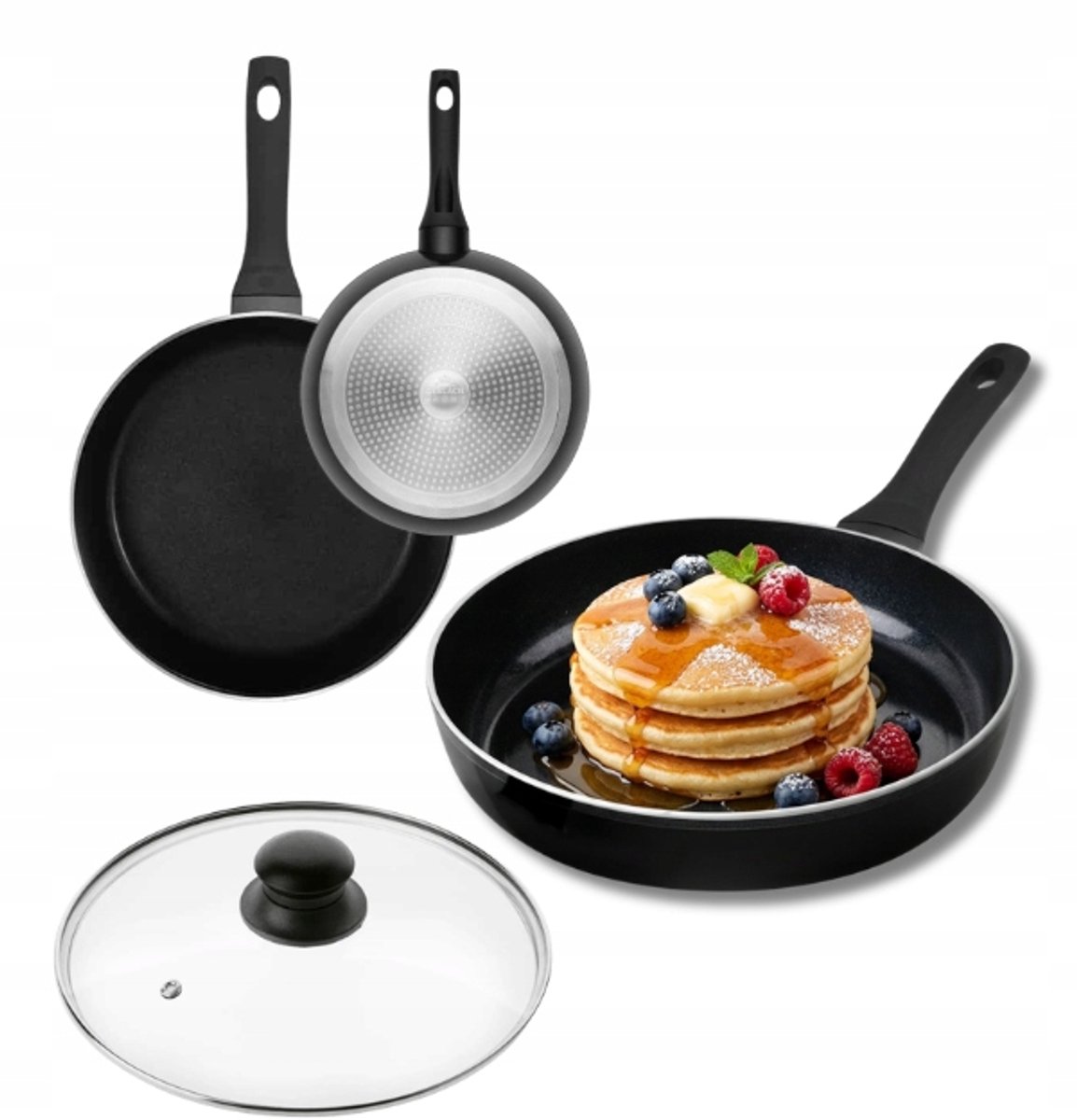 Gerlach Harmony Classic Koekenpan 20 cm met Deksel - Keramische Coating