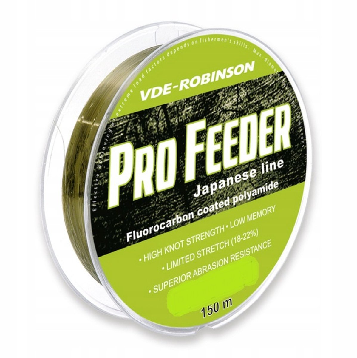 Robinson Pro Feeder Vislijn 0,185mm 150m - Sterk & Onzichtbaar
