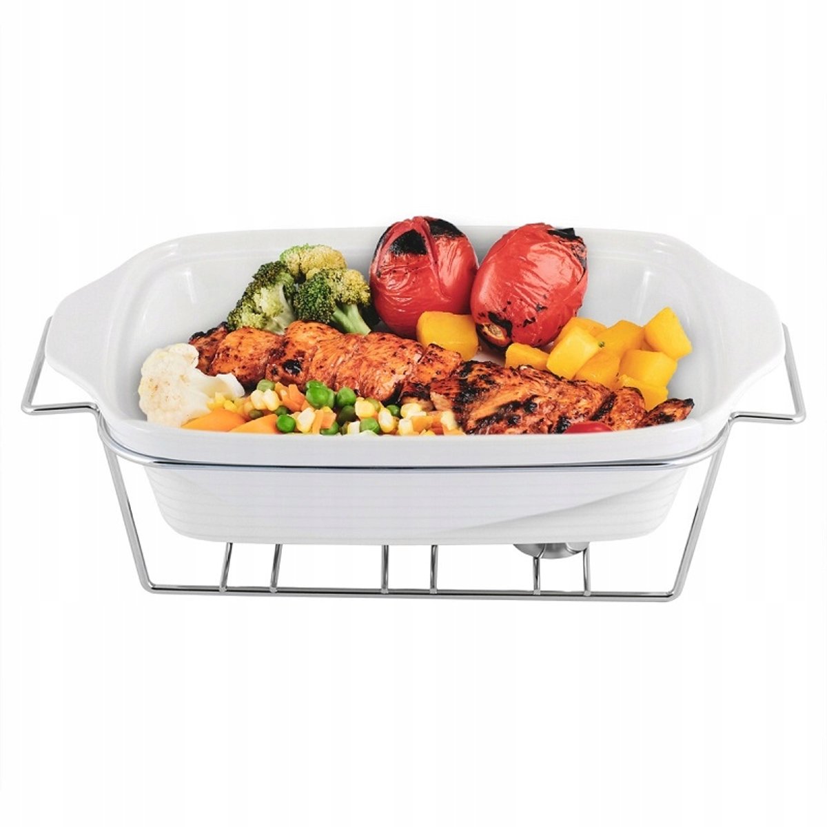 Keramische ovenschotel met warmer 2.4L Kamille