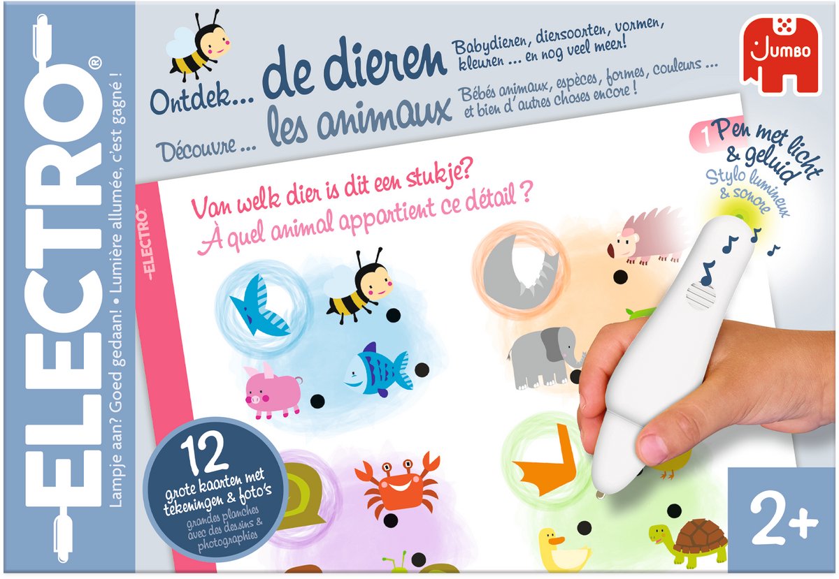 Jumbo - Electro Wonderpen - Ontdek De Dieren - Educatief spel — afbeelding 5