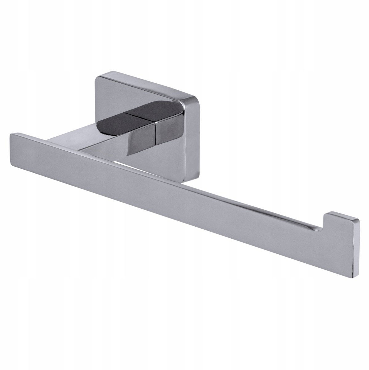 VELONA Vierkante Chrome Toiletrolhouder - Elegant en duurzaam