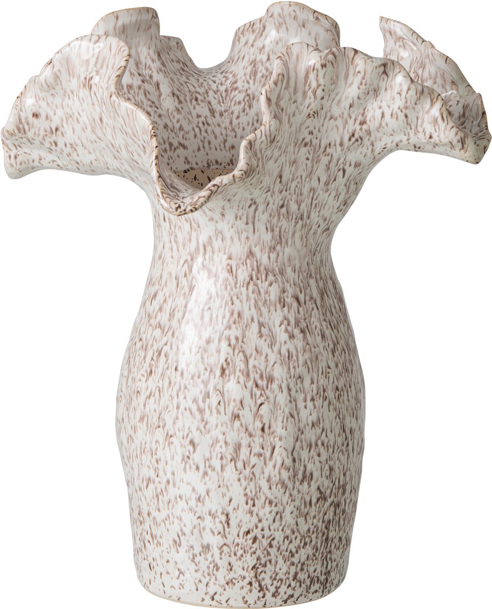 J-Line Vaas - klei - lichtbeige - small