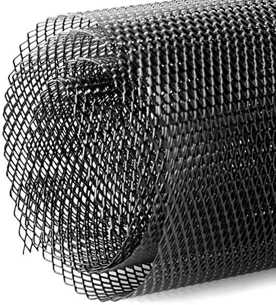 Radiatorgrill Universeel - Bescherming tegen vuil - Grillnet 100x33 cm - Duurzaam en eenvoudig te snijden - Geschikt voor auto - Beveiliging voor koelers - Grille