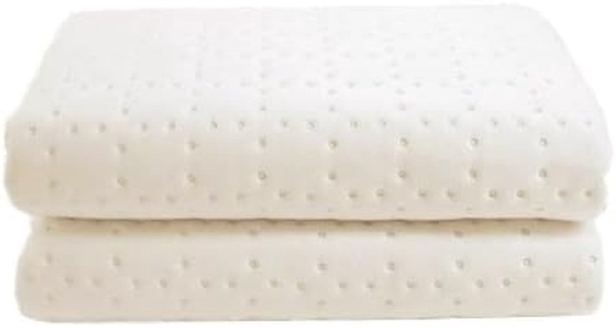 Elektrische deken - Verwarmingskussen matras - Lichaam verwarmen - 3 warmtestanden - 150 x 80 cm - Beige