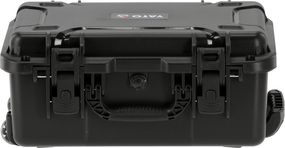 YATO YT-088978 Hermetische Koffer – Waterdicht IP67 – 495 x 368 x 210 mm – Kunststof Transportkoffer met Plukschuim (PU) & Drukventiel – Schokbestendige Koffer