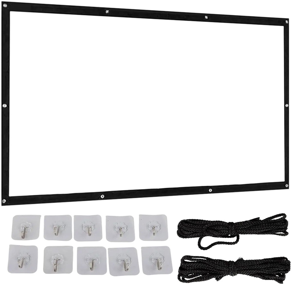 Projectiescherm - Projectiescherm - Beamer Scherm - Projector Scherm - 100 inch