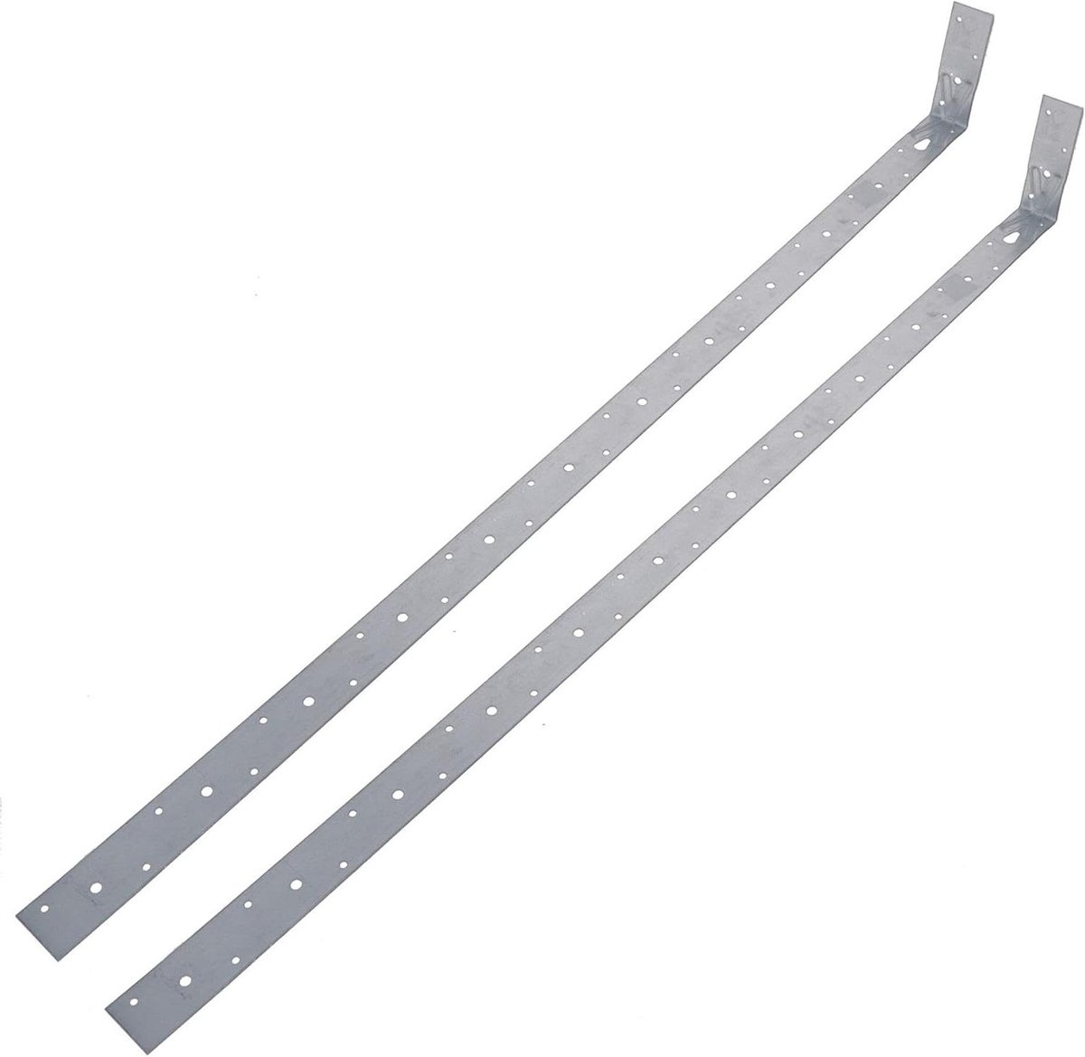 Veiligheidsband X-versteviging - Verbindingsband Balk - Muren Versterken - X-versteviging in bocht - 1000mm Lengte - Zilver