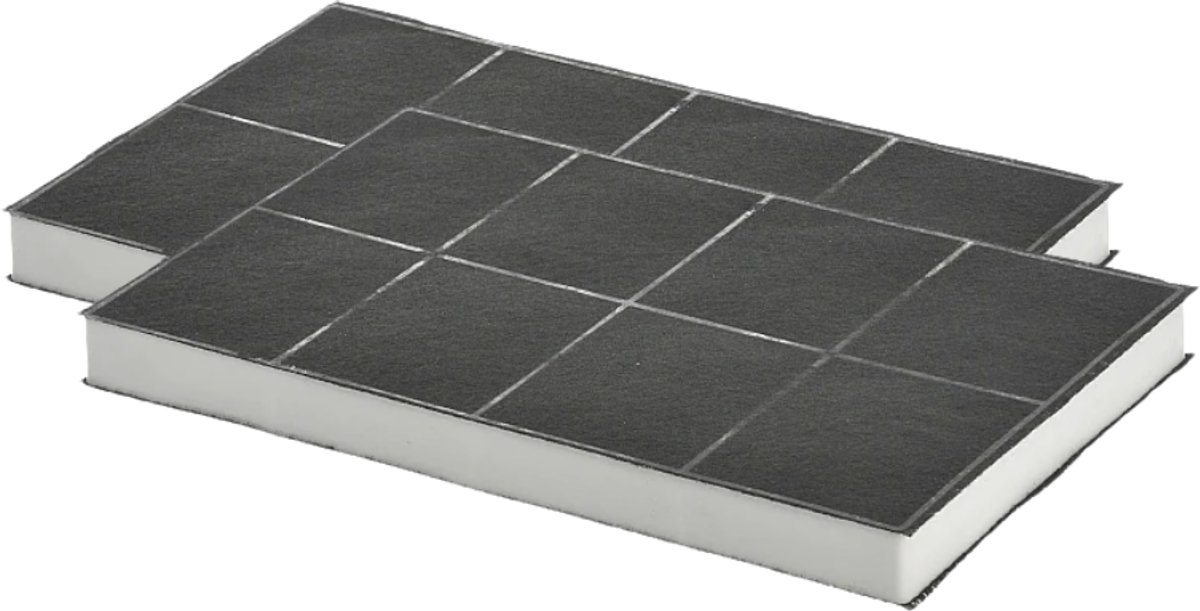 2x Koolstoffilter voor Bosch 460364 / 00460364