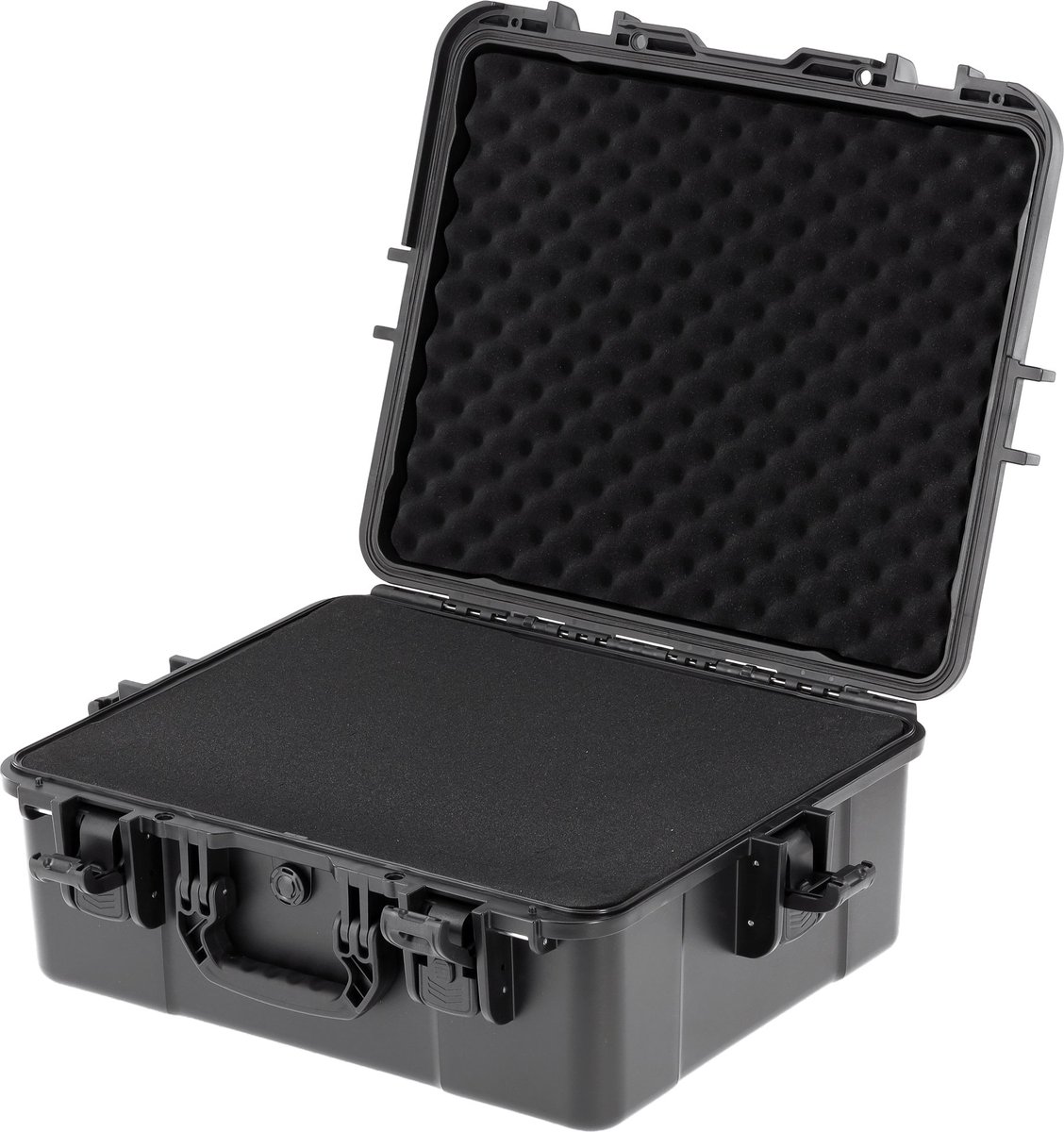 YATO YT-088982 Hermetische Koffer – Waterdicht IP67 – 582 x 475 x 231 mm – Kunststof Transportkoffer met Plukschuim (PU) – Schokbestendige Koffer voor Gereedschap & Apparatuur