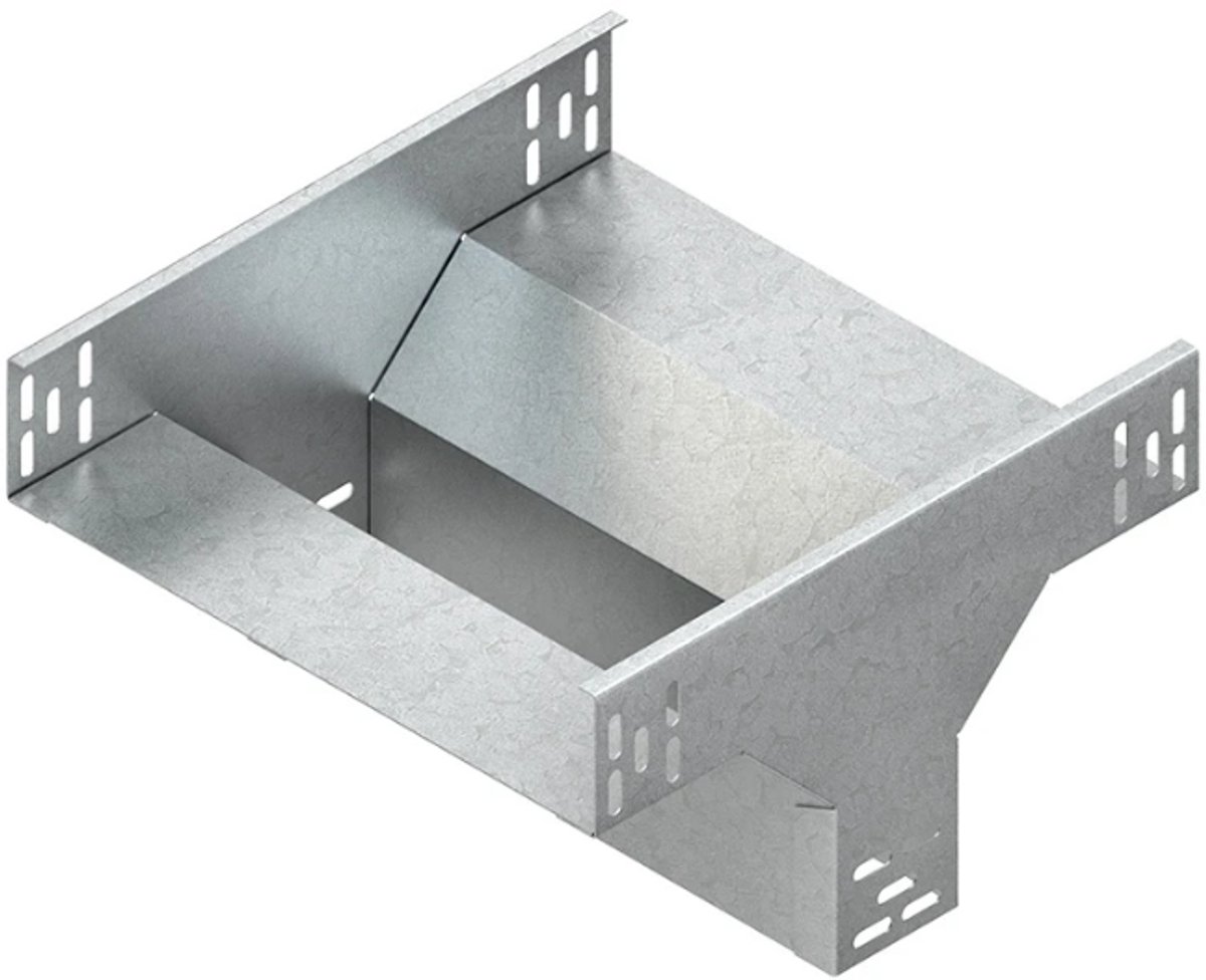 Niedax kabelgoot RTQ verticaal T-stuk staal 60x400mm (161474)