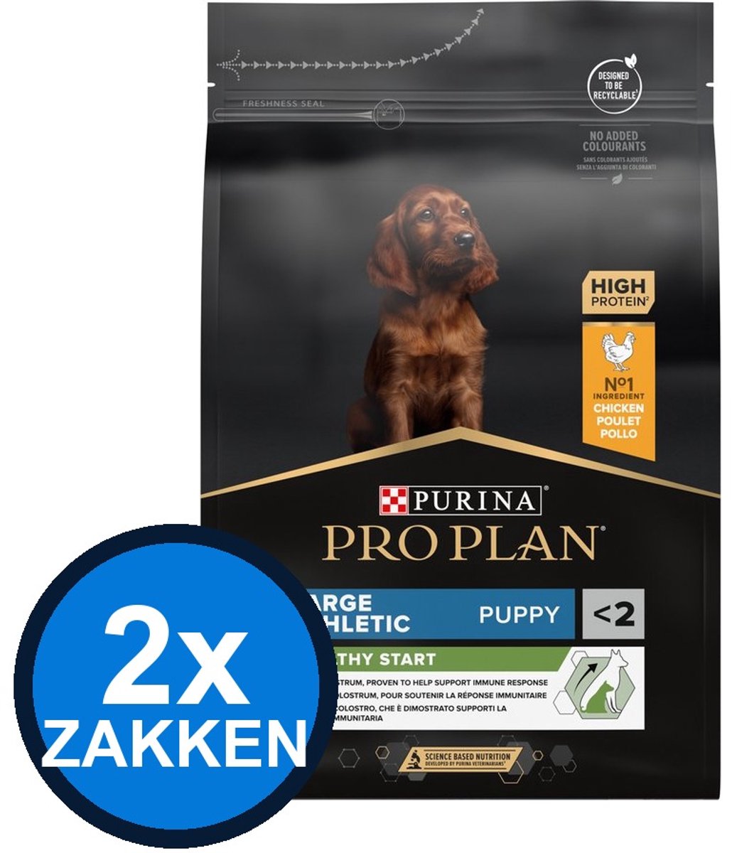 Pro Plan Pro Plan - Puppy Large Athletic Healthy Start Kip - Hondenvoer Droogvoer - 3 kg