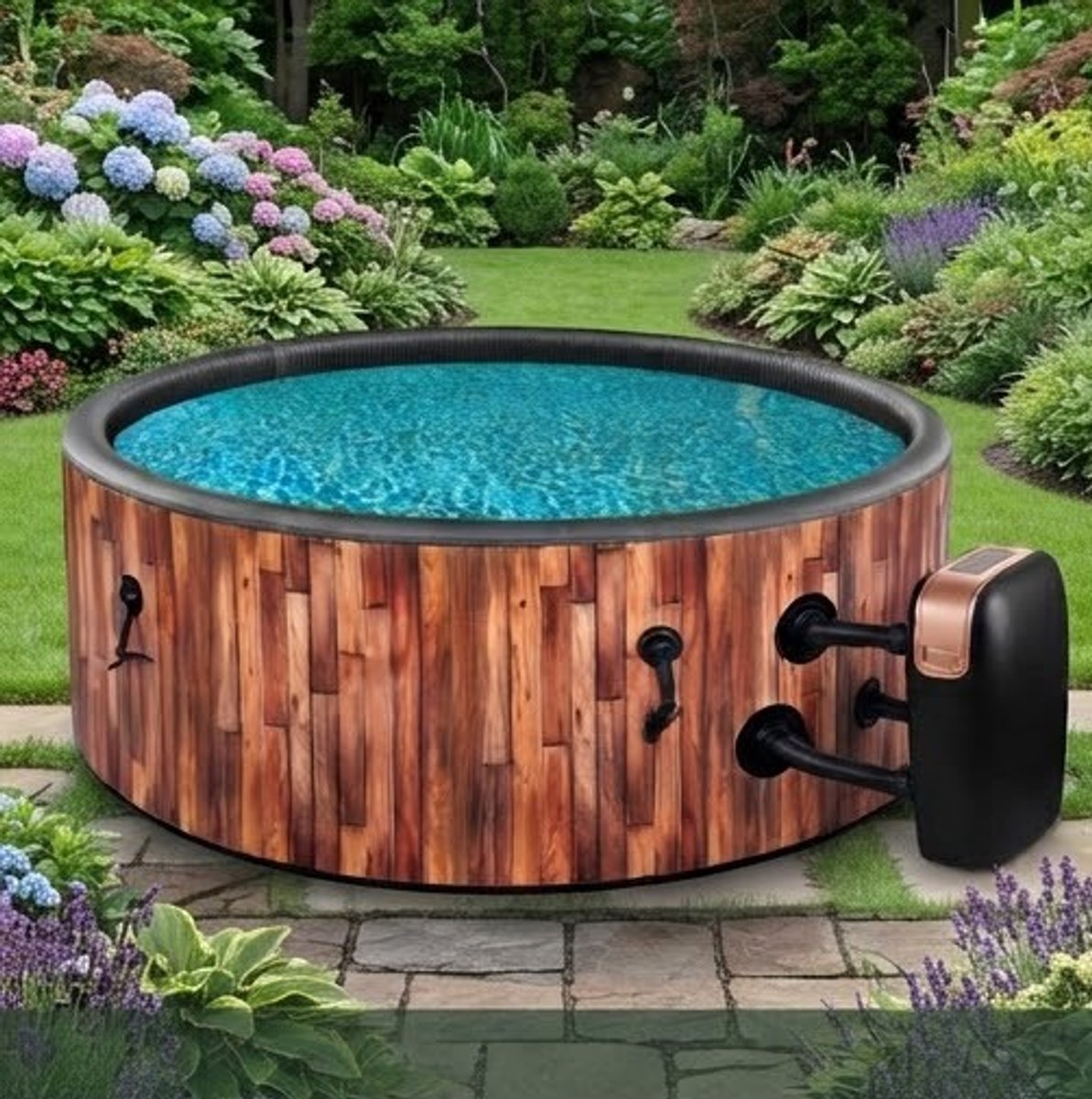 Luxe Opblaasbare Jacuzzi Spa 6 - Novihome