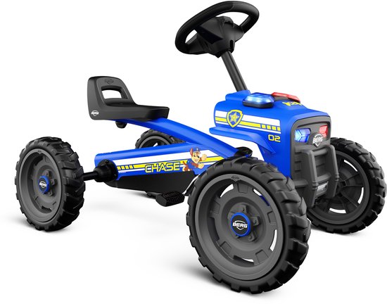 BERG Buzzy PAW Patrol® Chase Skelter - 2+ jaar - Verstelbare Stoel - Anti-lek EVA banden - Blauw