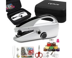 Mini Naaimachine - Handnaaimachine - Ideaal voor Reizen & Snelle Reparaties - Draadloos Sewing Machine - Compact - Met Accessoires - S8 doos & Opbergtasje
