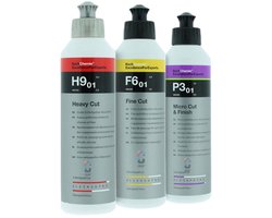 Koch Chemie Polijstmiddel Set 250ml - 3-staps Polijstpasta