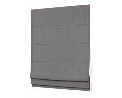 Vouwgordijn Madécostore Collection MUST 60x220 cm – Lichtdoorlatend – Grijs – Zelfblokkerend Mechanisme