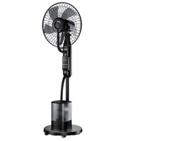 HOB FreshMist Pro - Staande Ventilator - Vernevelaar - Draagbare Ventilator - Mistventilator -…