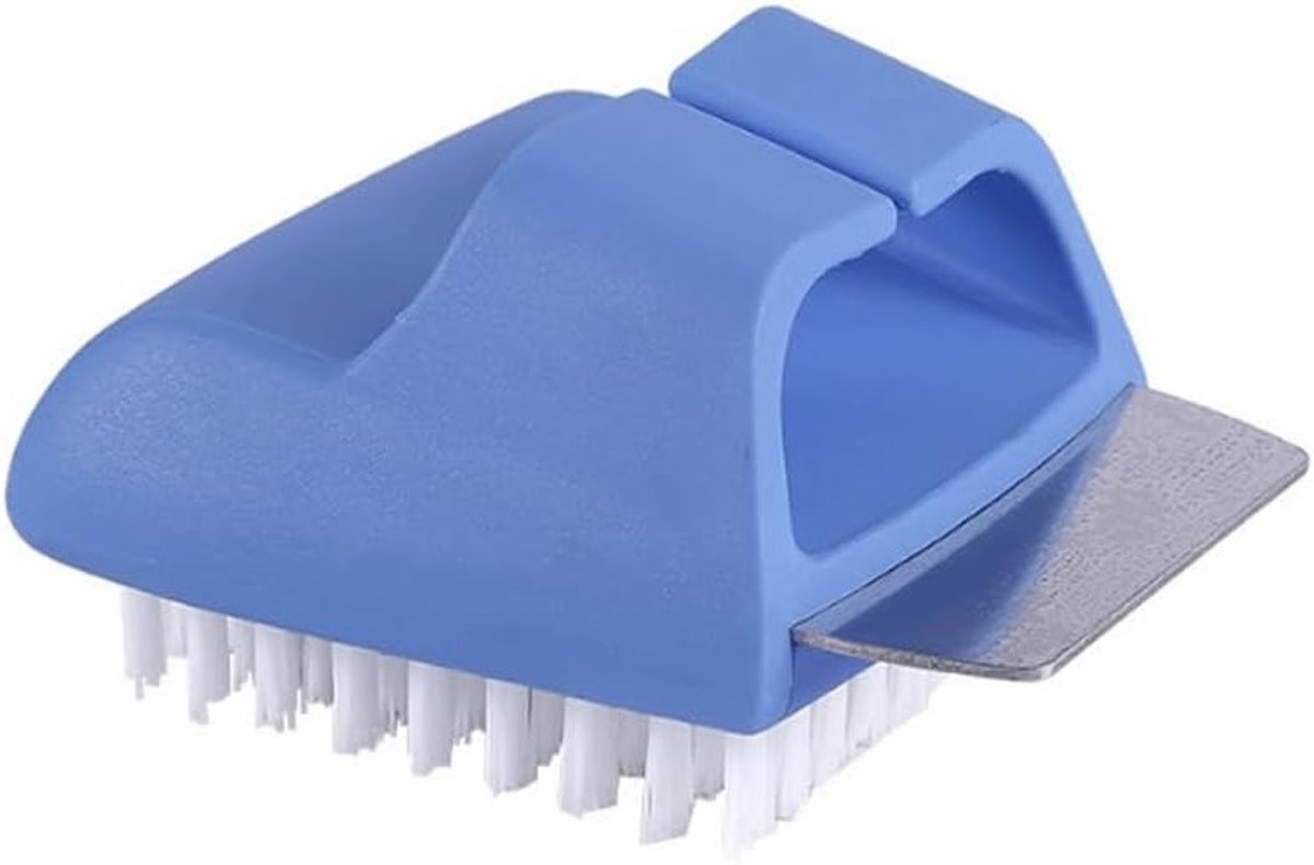 2-in-1 BBQ Schoonmaakborstel voor Grill en Oven - Barbecue Cleaner en Schraper voor Buiten en Kamperen