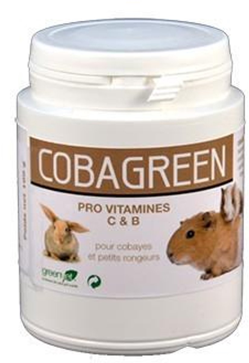 Cobagreen 100g - Greenvet natuurlijk vitaminecomplex voor konijnen en kleine knaagdieren