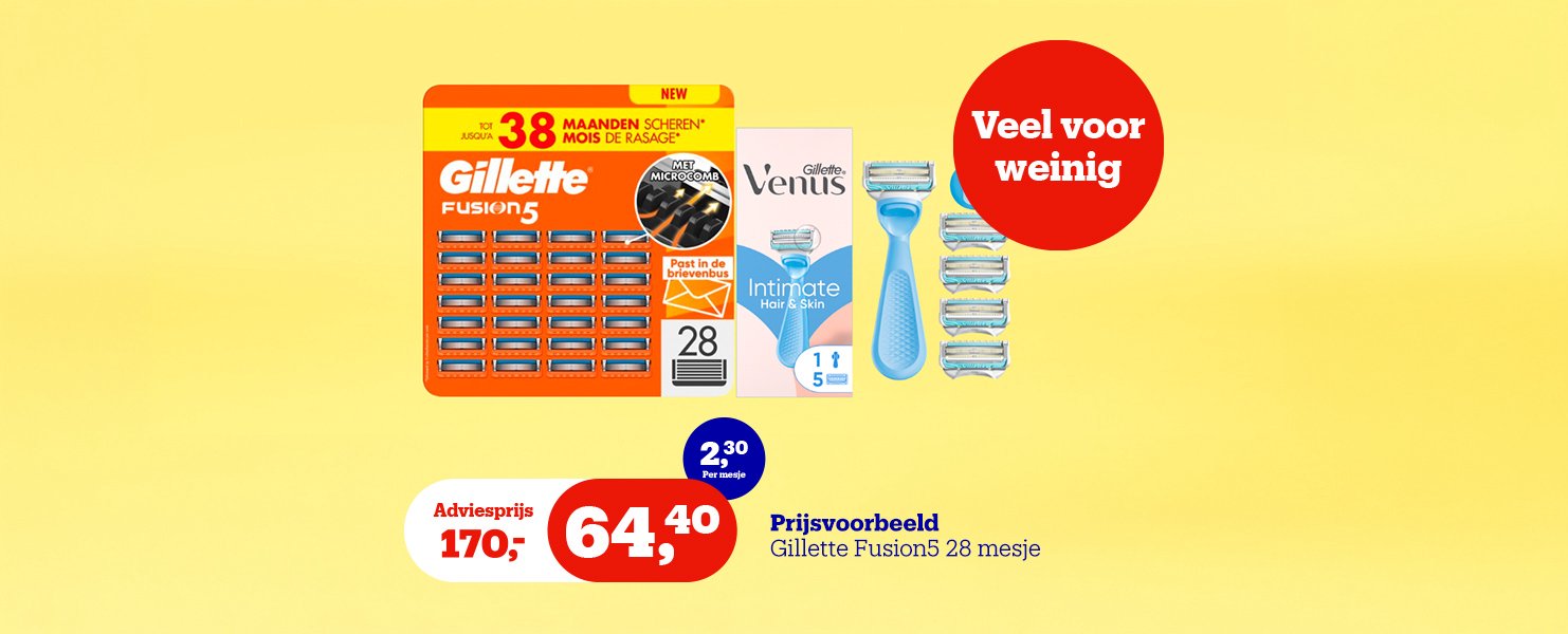 Scheren zoals Gillette