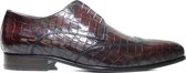 Van Driel Exclusive Nette Schoenen DJP 005 Bruin Kroko