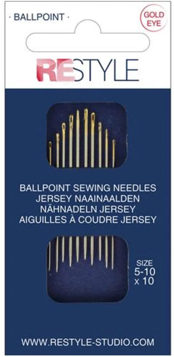 ReStyle 015.10330 Jersey naainaalden 5-10, 10 stuks